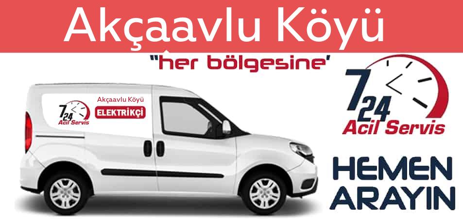 Akçaavlu Köyü elektrikçi 7/24 acil elektrikçi hizmetleri sunmaktadır. Akçaavlu Köyüde nöbetçi elektrikçi ve en yakın elektrikçi arıyorsanız arayın ustamız gelsin.