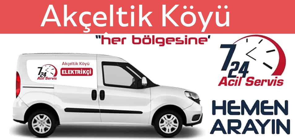 Akçeltik Köyü elektrikçi 7/24 acil elektrikçi hizmetleri sunmaktadır. Akçeltik Köyüde nöbetçi elektrikçi ve en yakın elektrikçi arıyorsanız arayın ustamız gelsin.