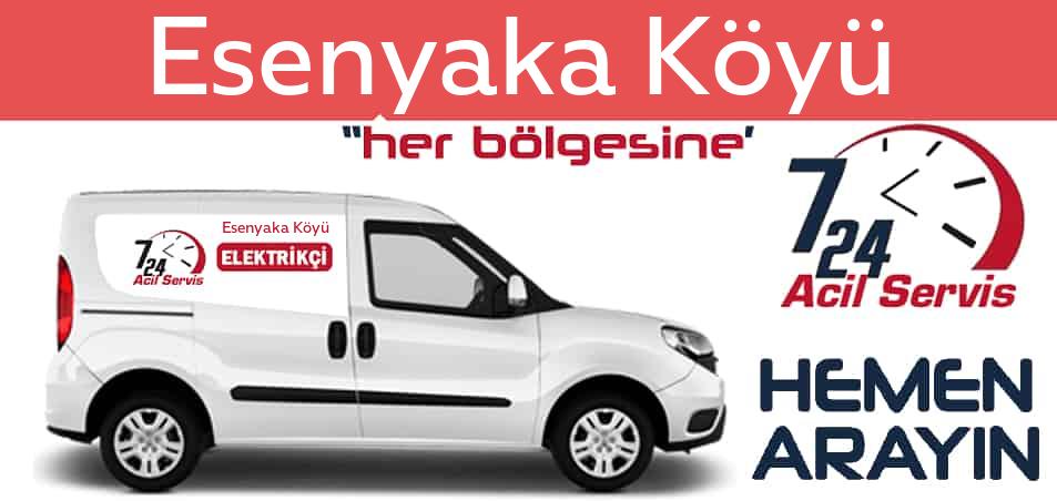 Esenyaka Köyü elektrikçi 7/24 acil elektrikçi hizmetleri sunmaktadır. Esenyaka Köyüde nöbetçi elektrikçi ve en yakın elektrikçi arıyorsanız arayın ustamız gelsin.