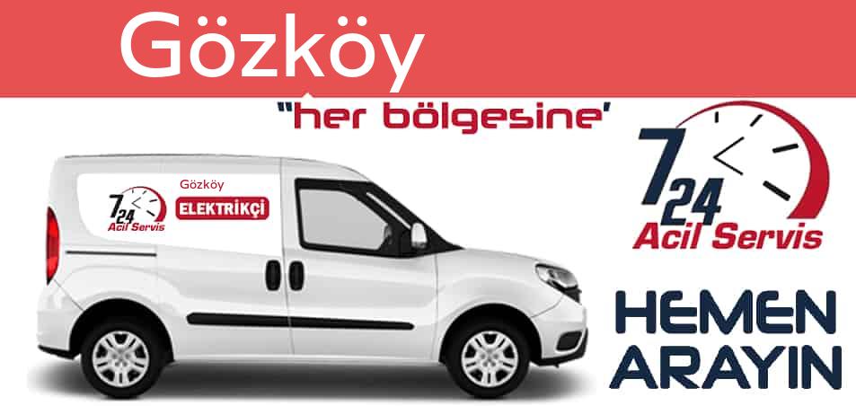 Gözköy elektrikçi 7/24 acil elektrikçi hizmetleri sunmaktadır. Gözköyde nöbetçi elektrikçi ve en yakın elektrikçi arıyorsanız arayın ustamız gelsin.