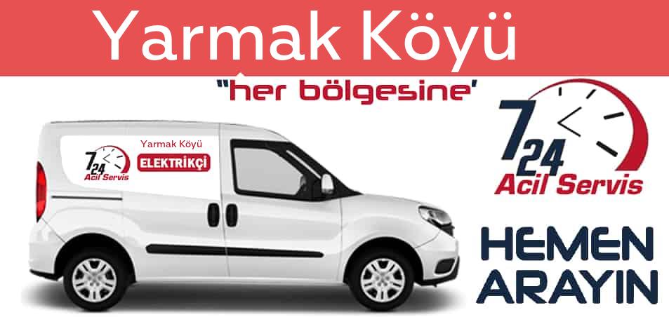 Yarmak Köyü elektrikçi 7/24 acil elektrikçi hizmetleri sunmaktadır. Yarmak Köyüde nöbetçi elektrikçi ve en yakın elektrikçi arıyorsanız arayın ustamız gelsin.