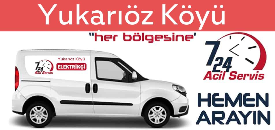 Yukarıöz Köyü elektrikçi 7/24 acil elektrikçi hizmetleri sunmaktadır. Yukarıöz Köyüde nöbetçi elektrikçi ve en yakın elektrikçi arıyorsanız arayın ustamız gelsin.