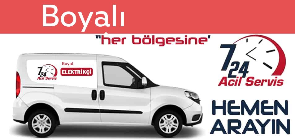 Boyalı elektrikçi 7/24 acil elektrikçi hizmetleri sunmaktadır. Boyalıde nöbetçi elektrikçi ve en yakın elektrikçi arıyorsanız arayın ustamız gelsin.