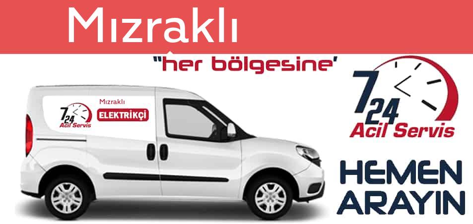 Mızraklı elektrikçi 7/24 acil elektrikçi hizmetleri sunmaktadır. Mızraklıde nöbetçi elektrikçi ve en yakın elektrikçi arıyorsanız arayın ustamız gelsin.