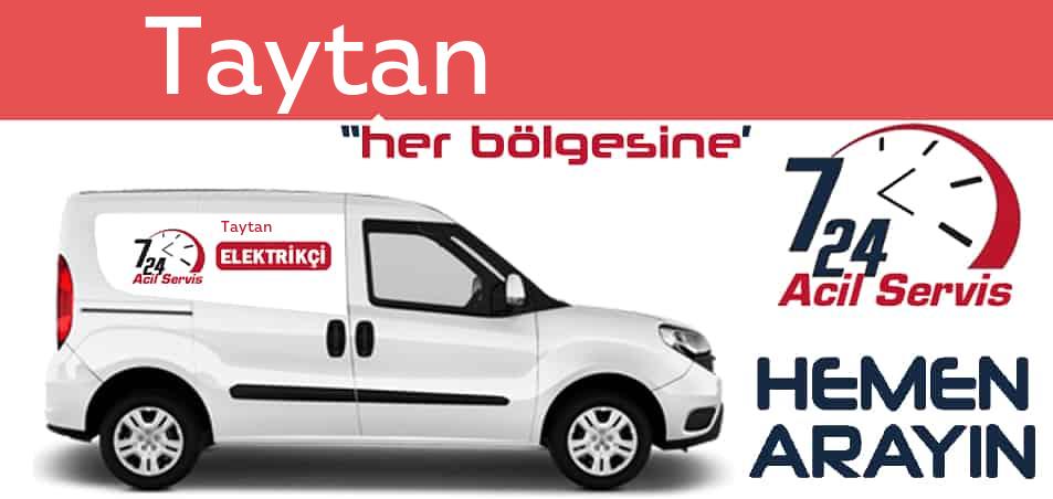 Taytan elektrikçi 7/24 acil elektrikçi hizmetleri sunmaktadır. Taytande nöbetçi elektrikçi ve en yakın elektrikçi arıyorsanız arayın ustamız gelsin.